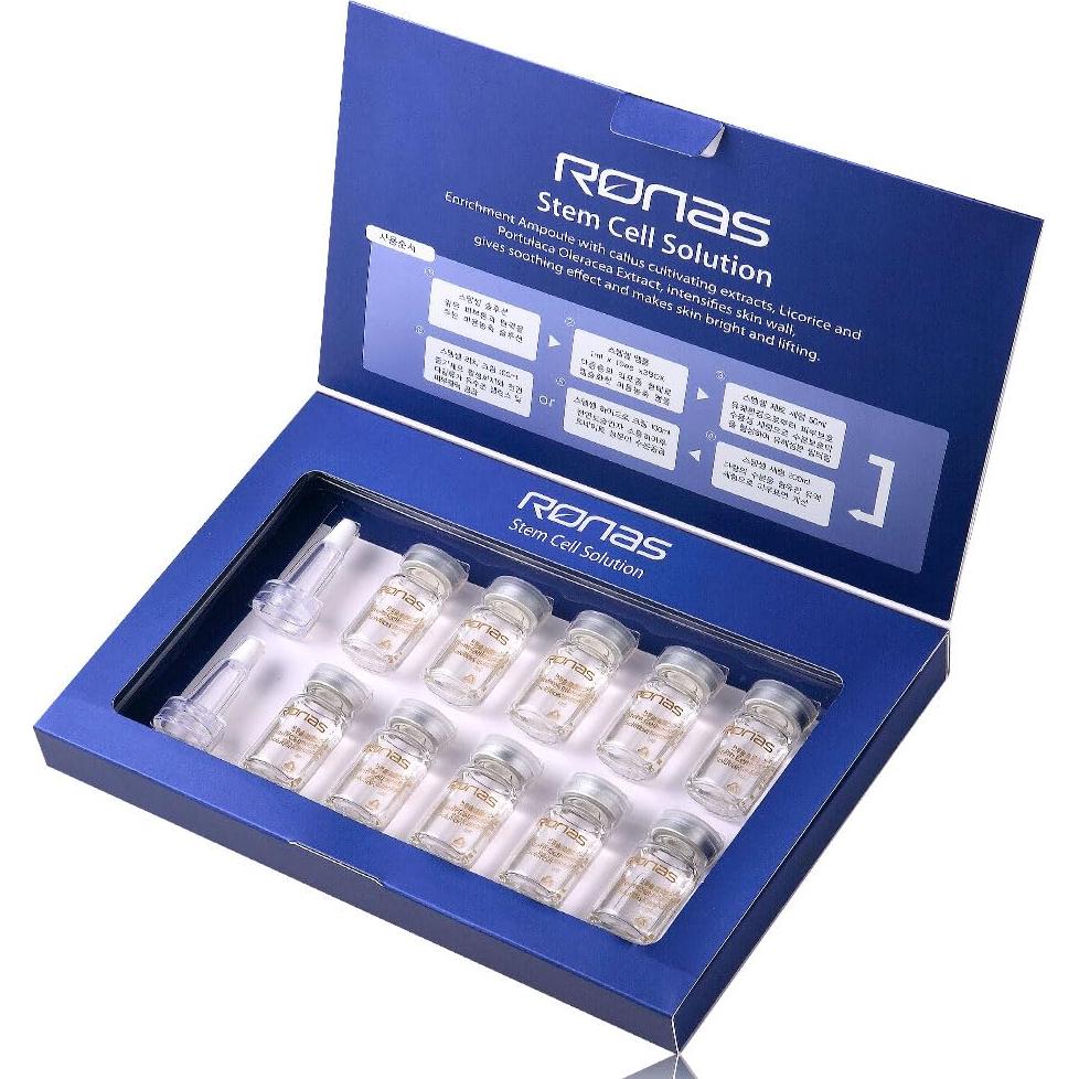 Ampollas de Células Madre Ronas 10 Viales 4.5ml Anti Envejecimiento