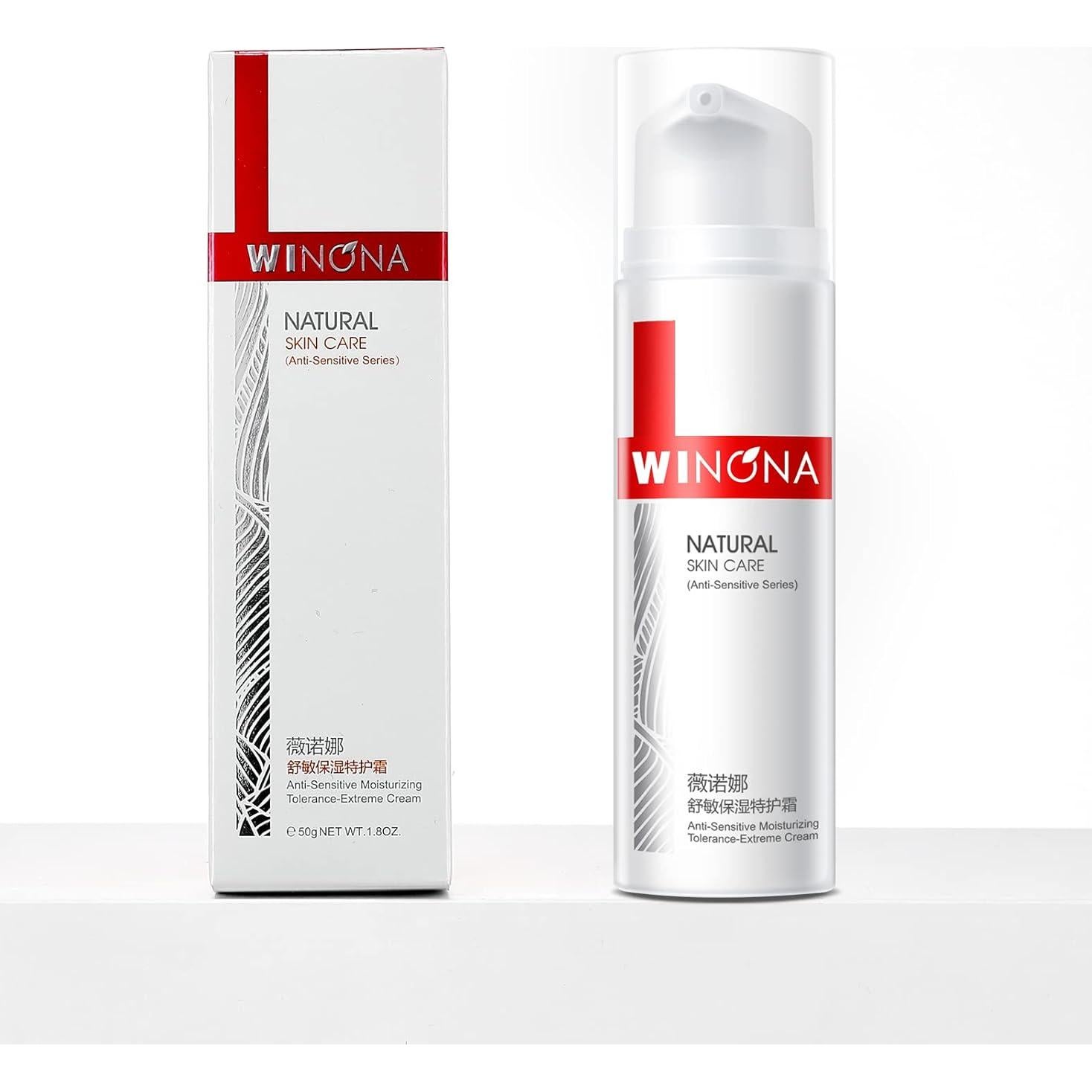 Crema Hidratante Facial Winona 15.87g para Piel Sensible