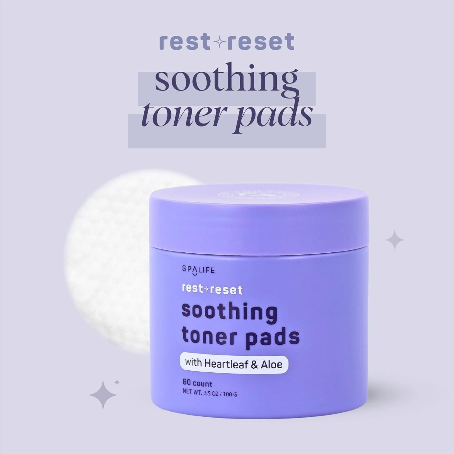 Almohadillas Tónicas SpaLife Descanso + Reinicio 330g