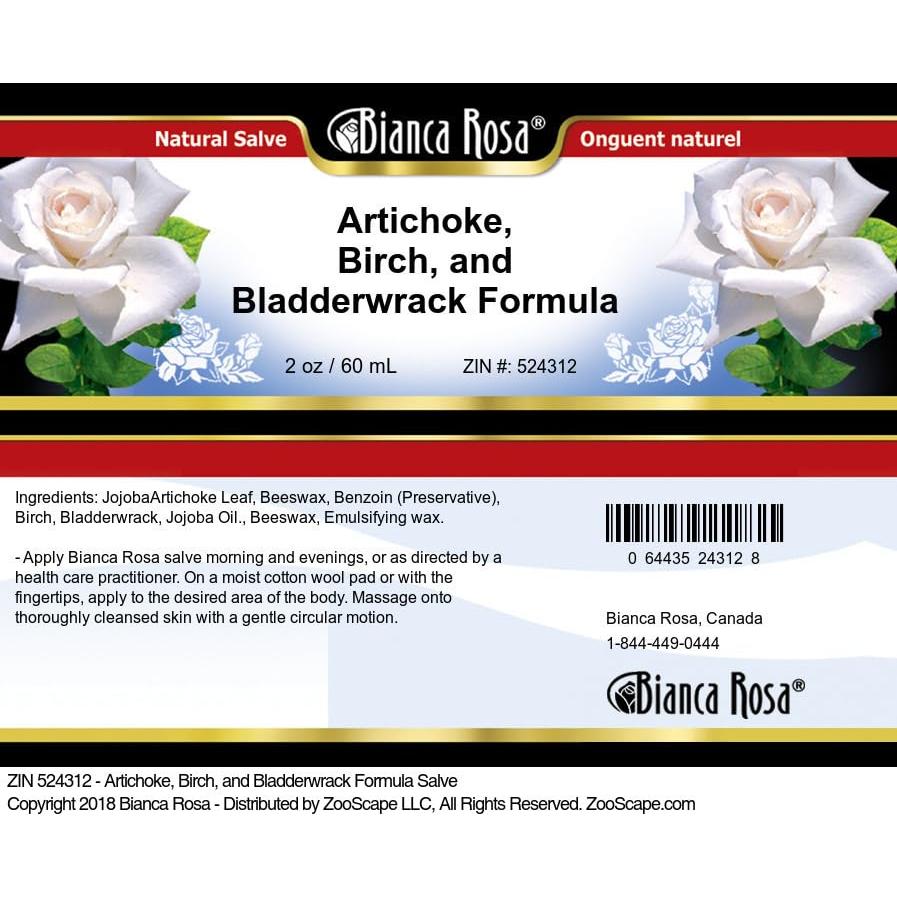 Salve de Alcachofa, Abedul y Fucus Bianca Rosa 3x56.7g