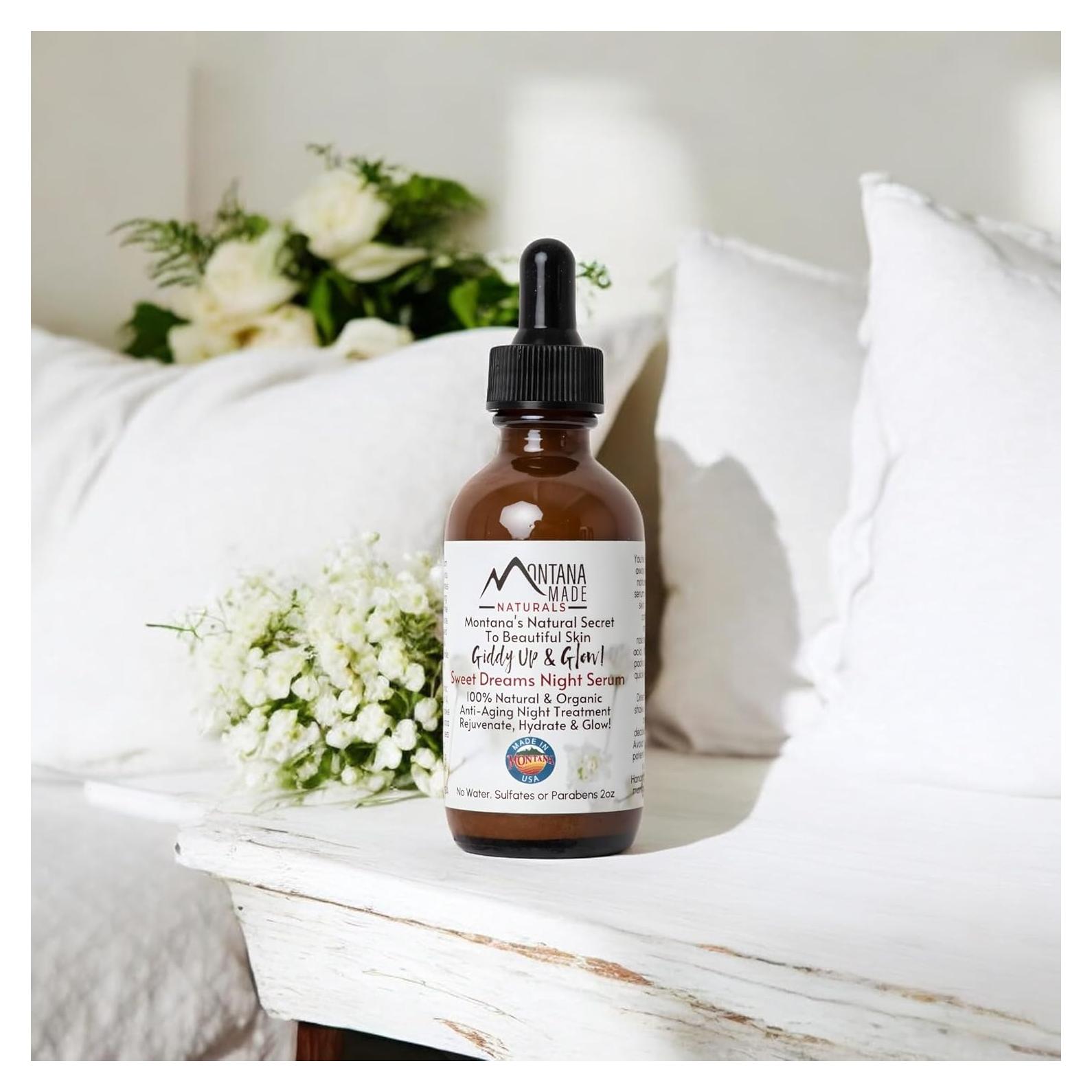 Sérum Facial Antienvejecimiento Montana Made 30 ml - Hidratante Nocturno