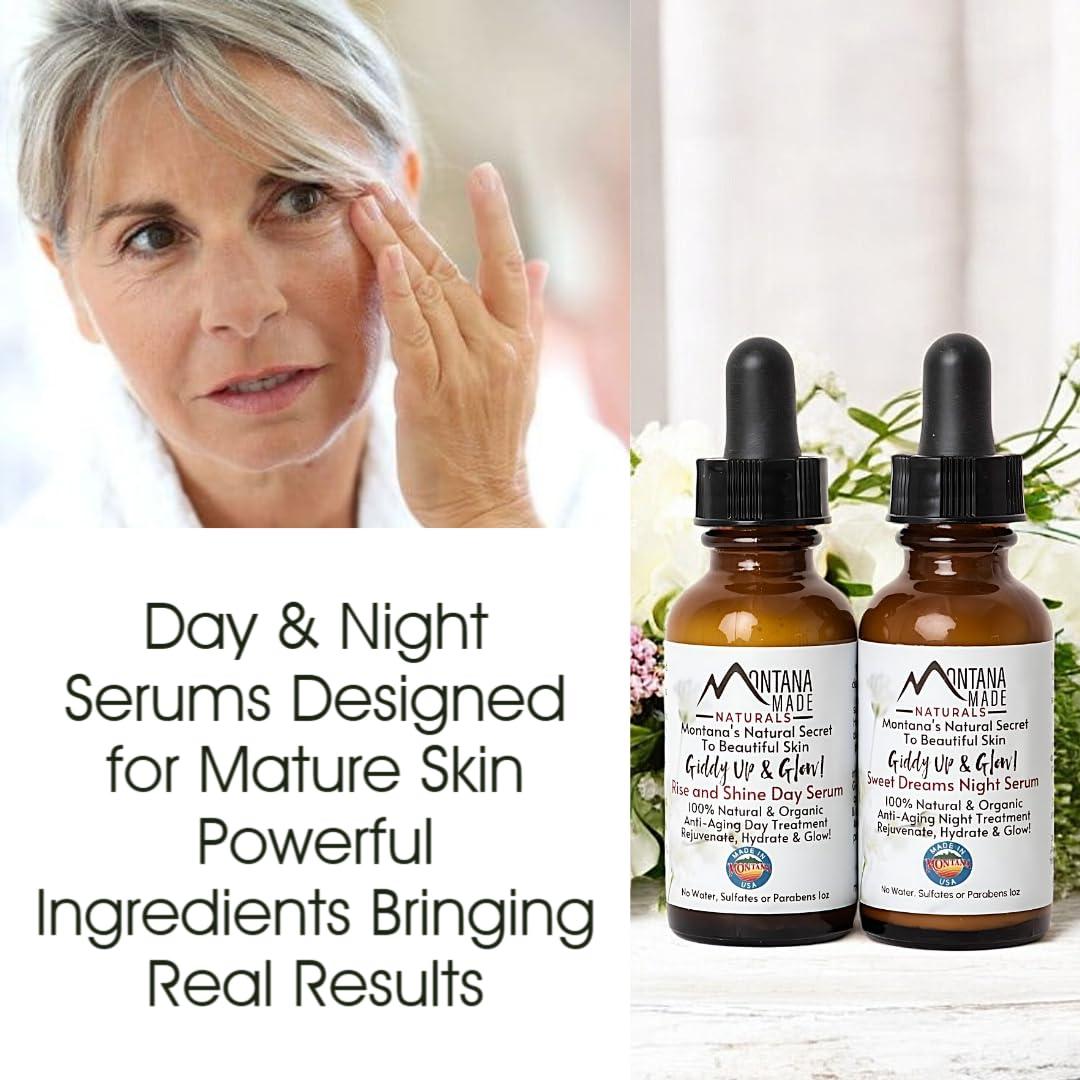 Sérum Facial Antienvejecimiento Montana Made 30 ml - Hidratante Nocturno