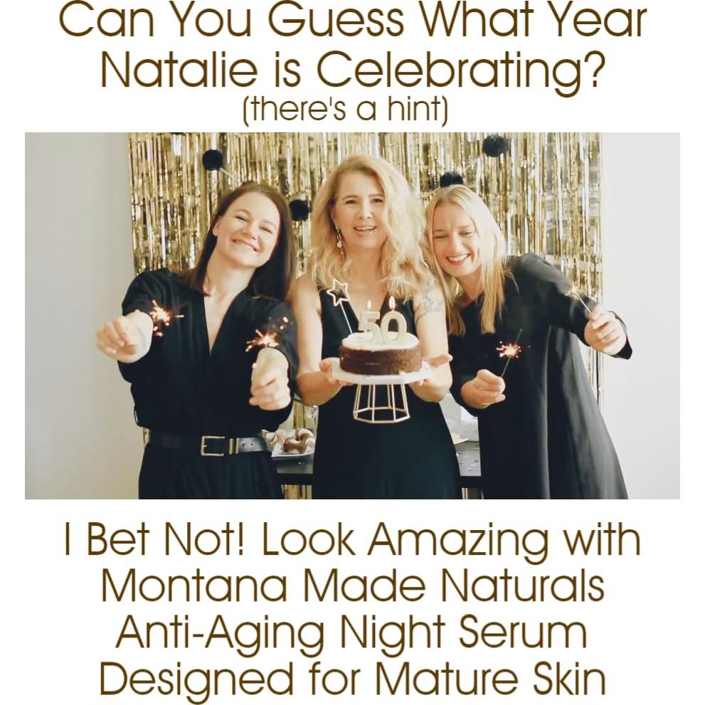 Sérum Facial Antienvejecimiento Montana Made 30 ml - Hidratante Nocturno