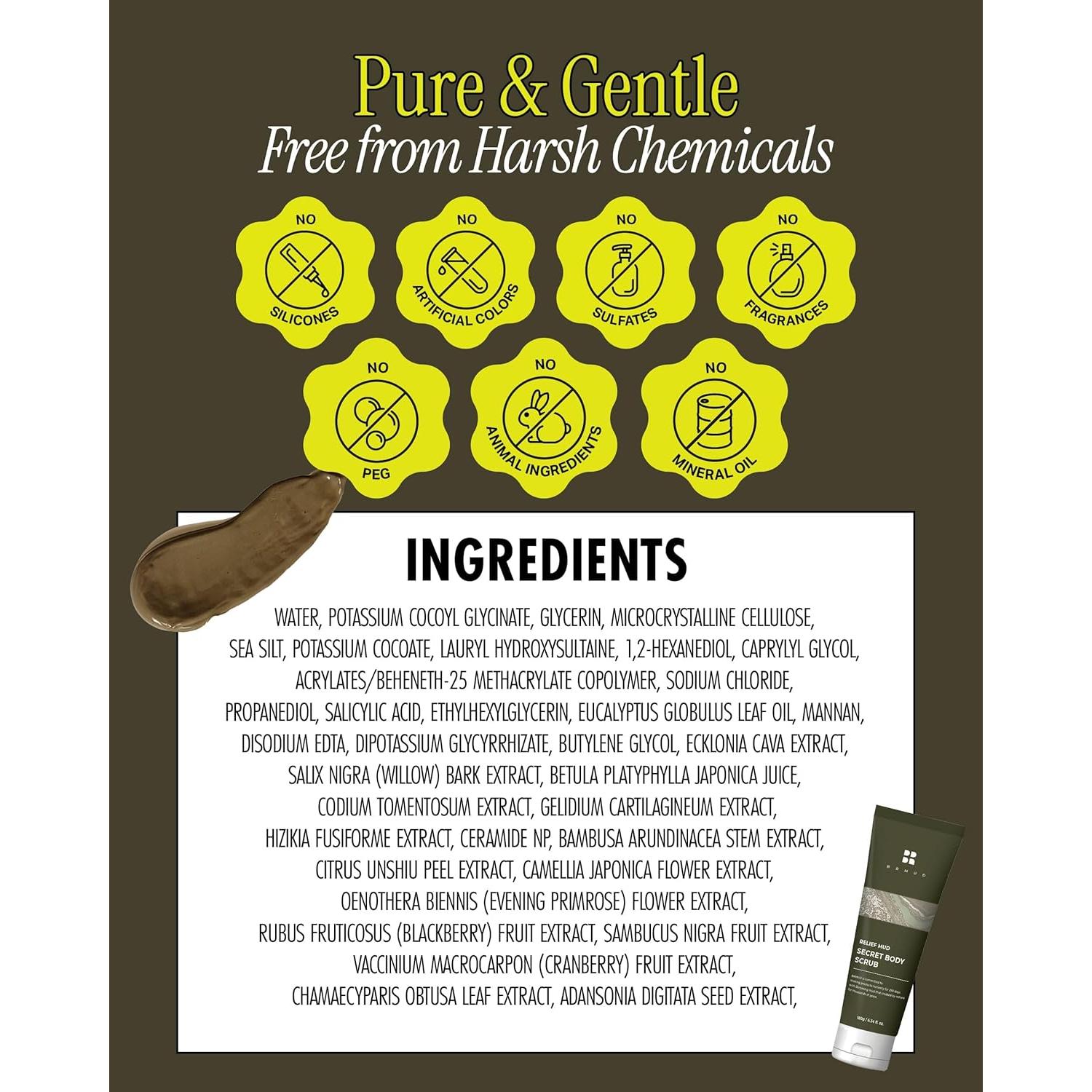 Exfoliante Corporal BRMUD Barro Secreto Relief 187 ml