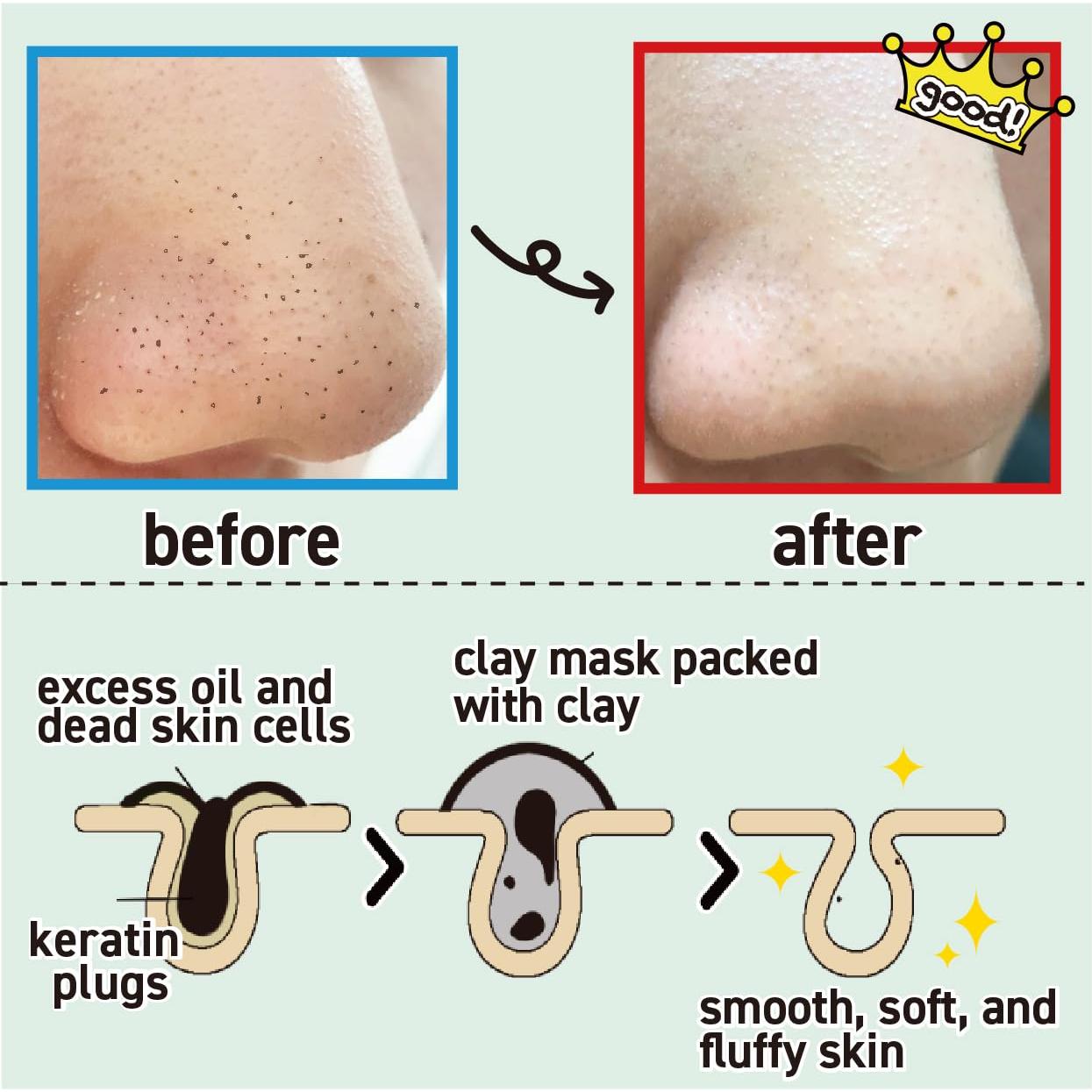 Mascarilla Desintoxicante de Arcilla 98.5% Natural Miraichi 100g