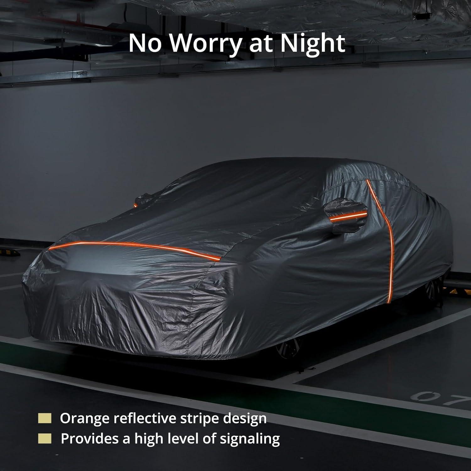 Funda de Coche Impermeable Anbte 490x190x150 cm Universal