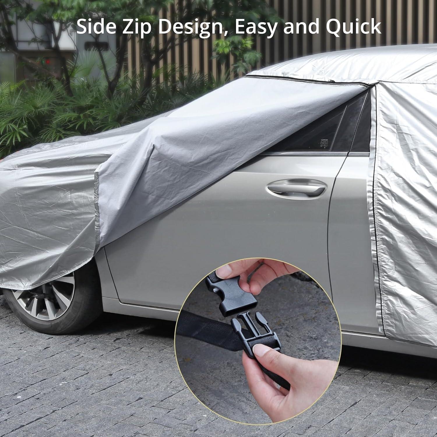 Funda de Coche Impermeable Anbte 490x190x150 cm Universal