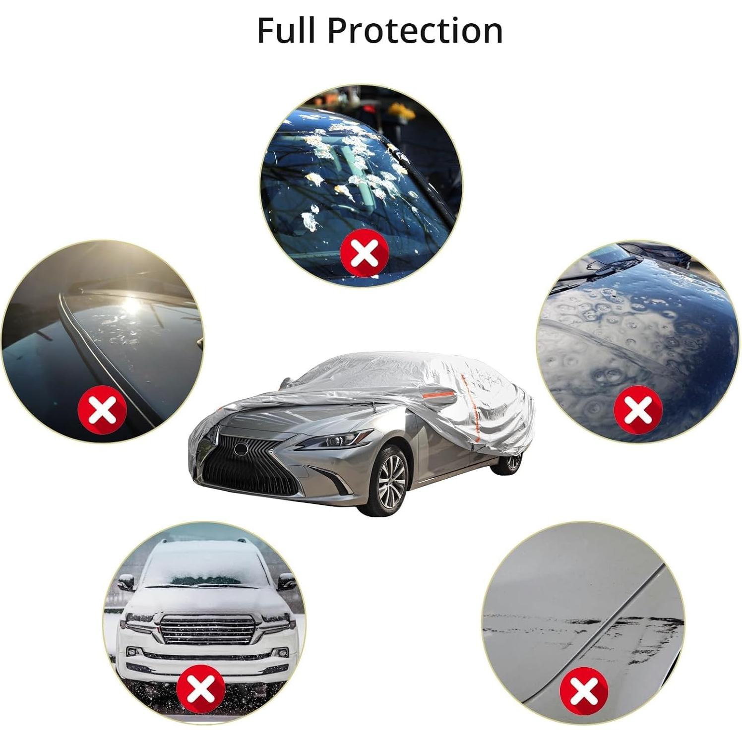 Funda de Coche Impermeable Anbte 490x190x150 cm Universal