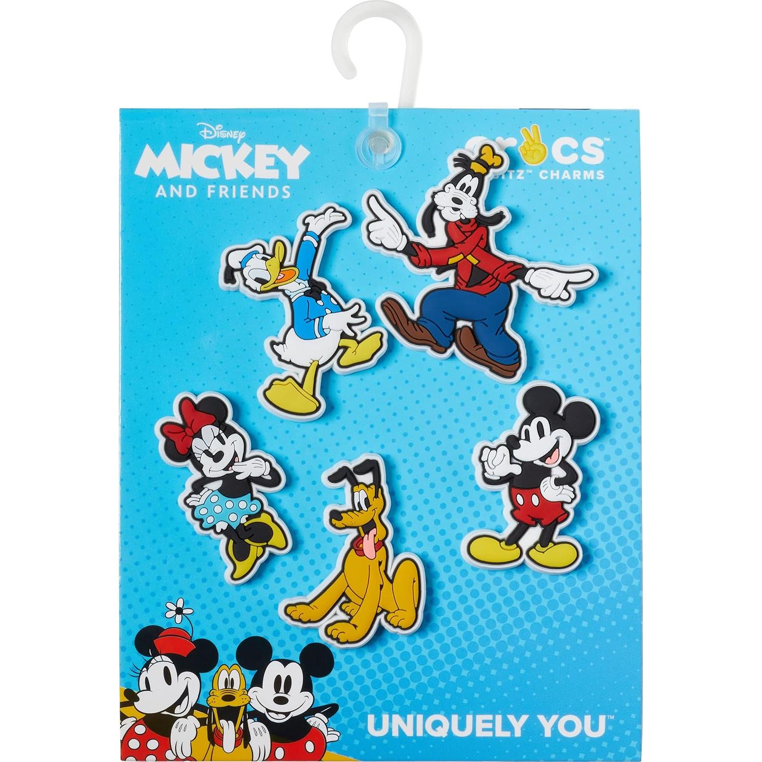 Jibbitz para Crocs Disney Mickey Friends - 5 Pack