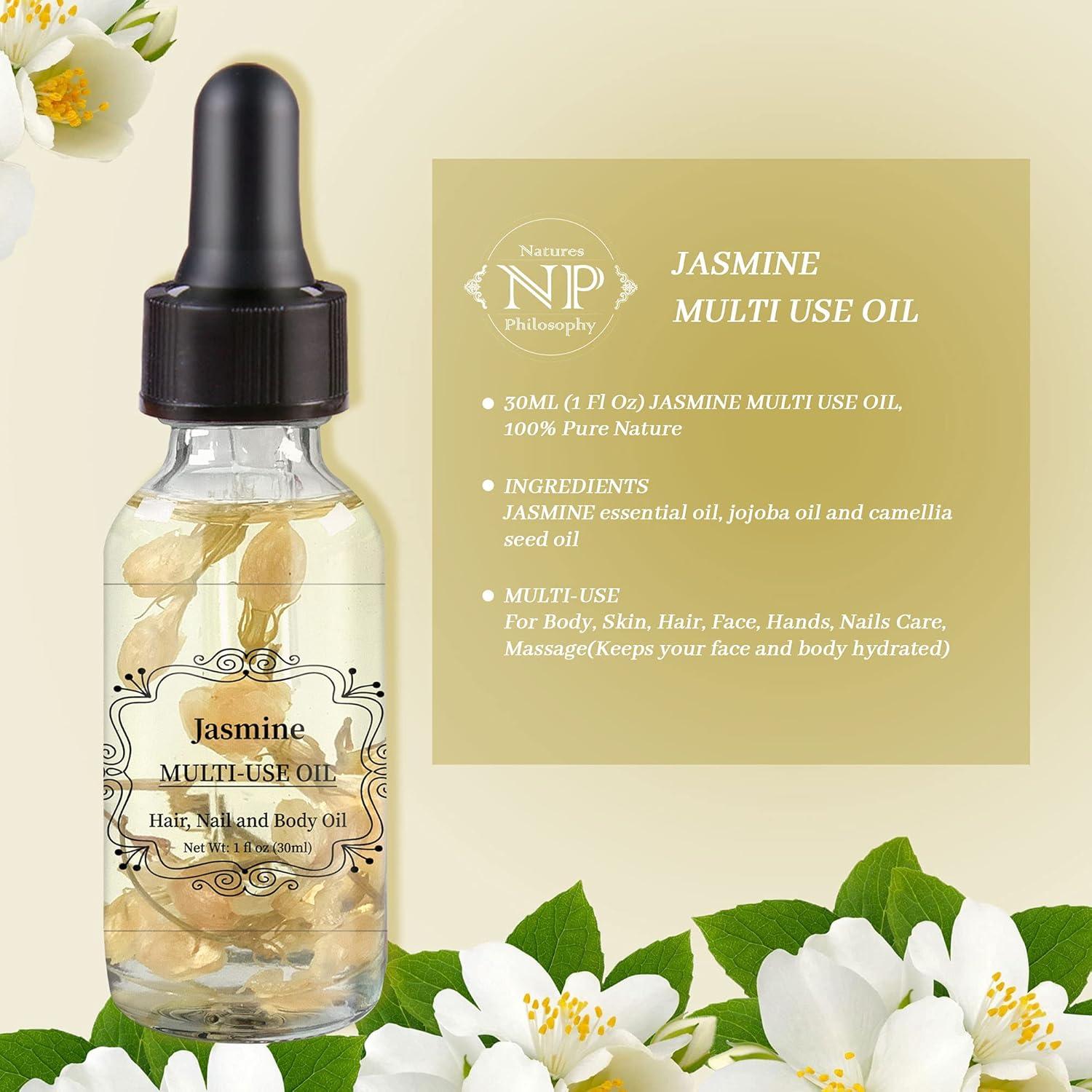 Aceite Multiuso Orgánico de Jazmín 30 ml - NP FILOSOFÍA DE LA NATURALEZA