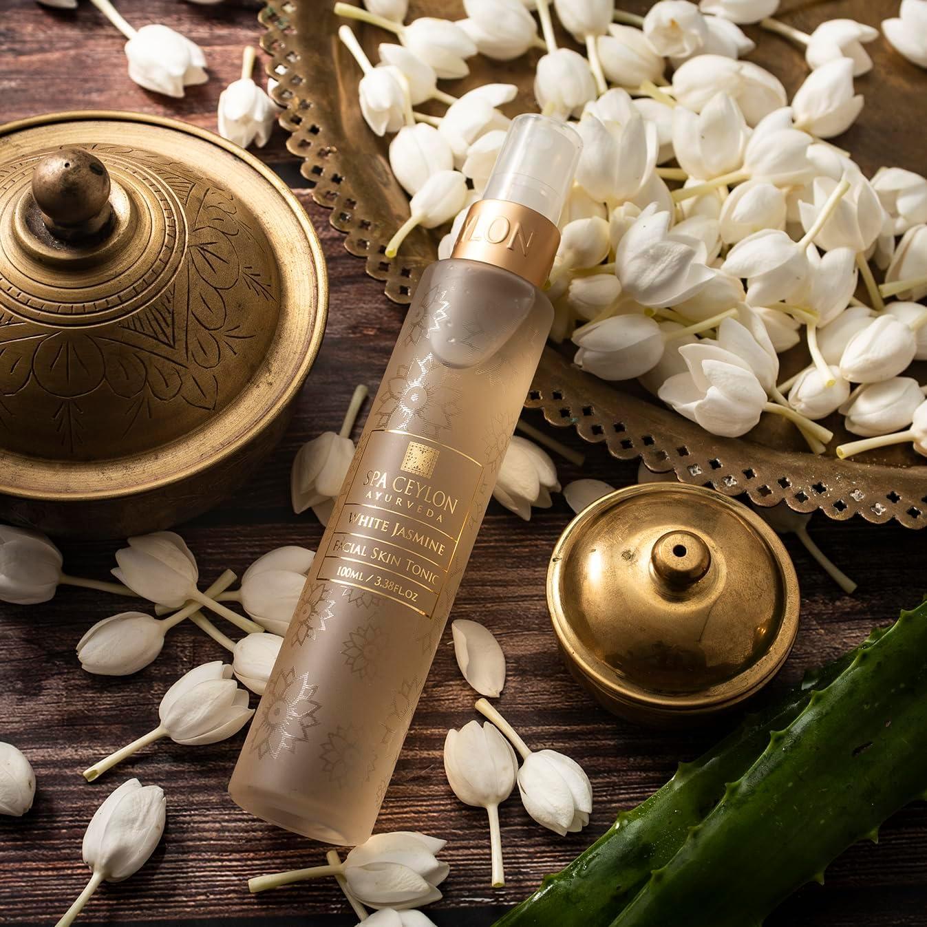 Tónico Facial de Jazmín Blanco Spa Ceylon 130g - Cuidado Ético