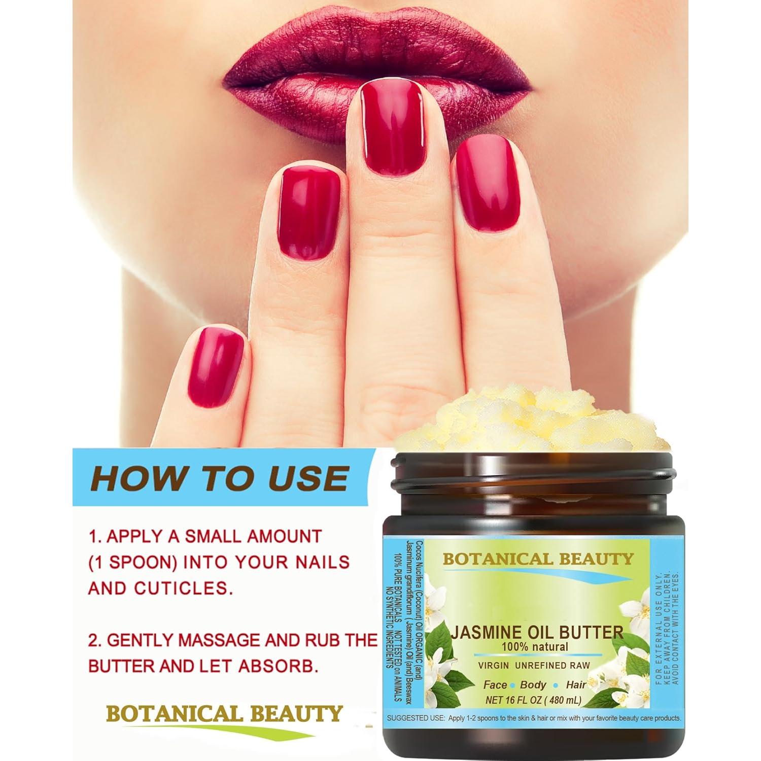 Mantequilla de Aceite de Jazmín Botánico 100% Natural 60 ml