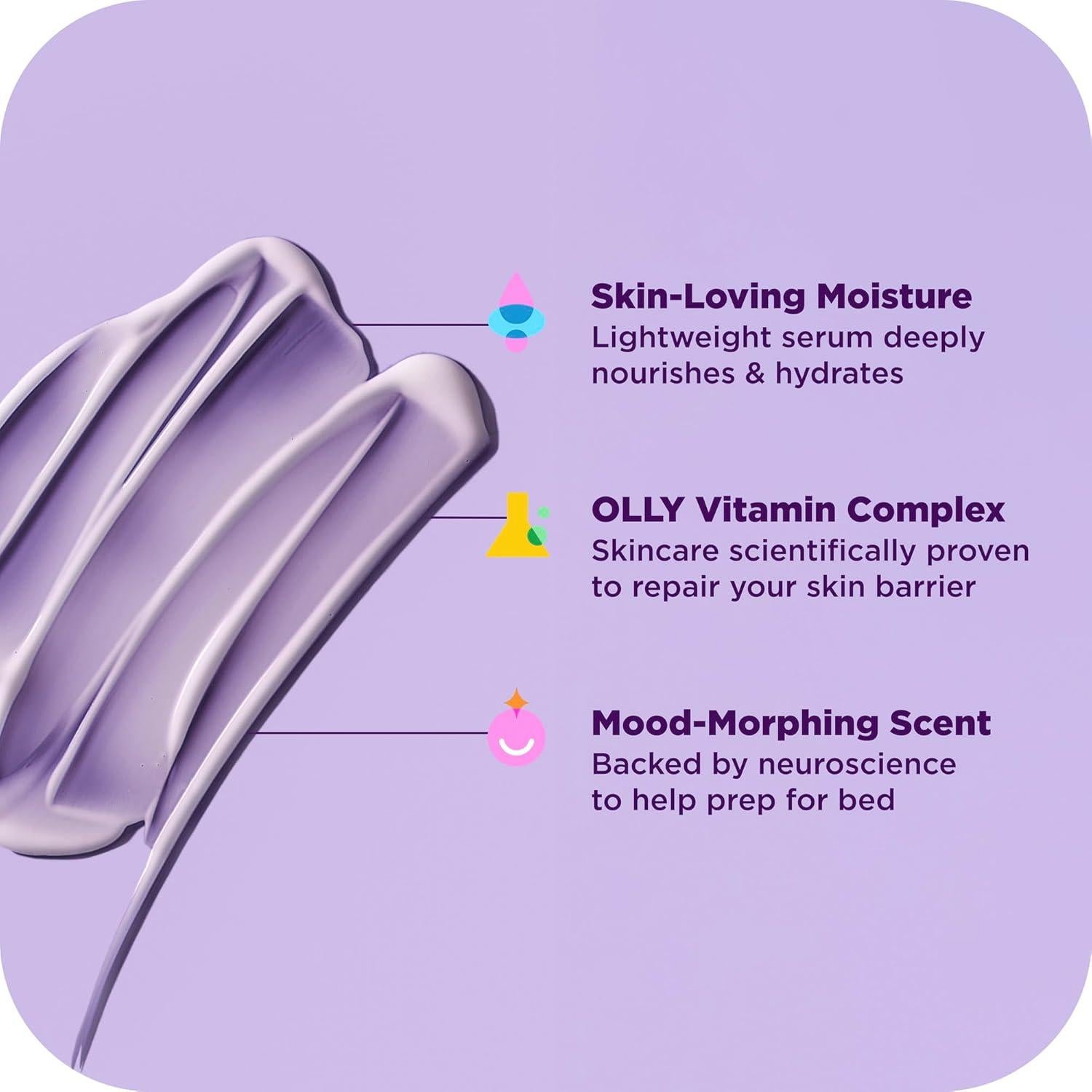 Serum Corporal OLLY Renew Mood + Skin 226.8g - Hidratante con Retinol y Vitamina D