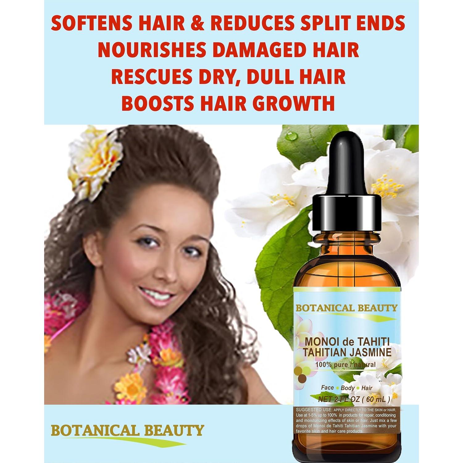 Aceite Monoi de Tahiti Jazmín Tahitiano Belleza Botánica 30ml