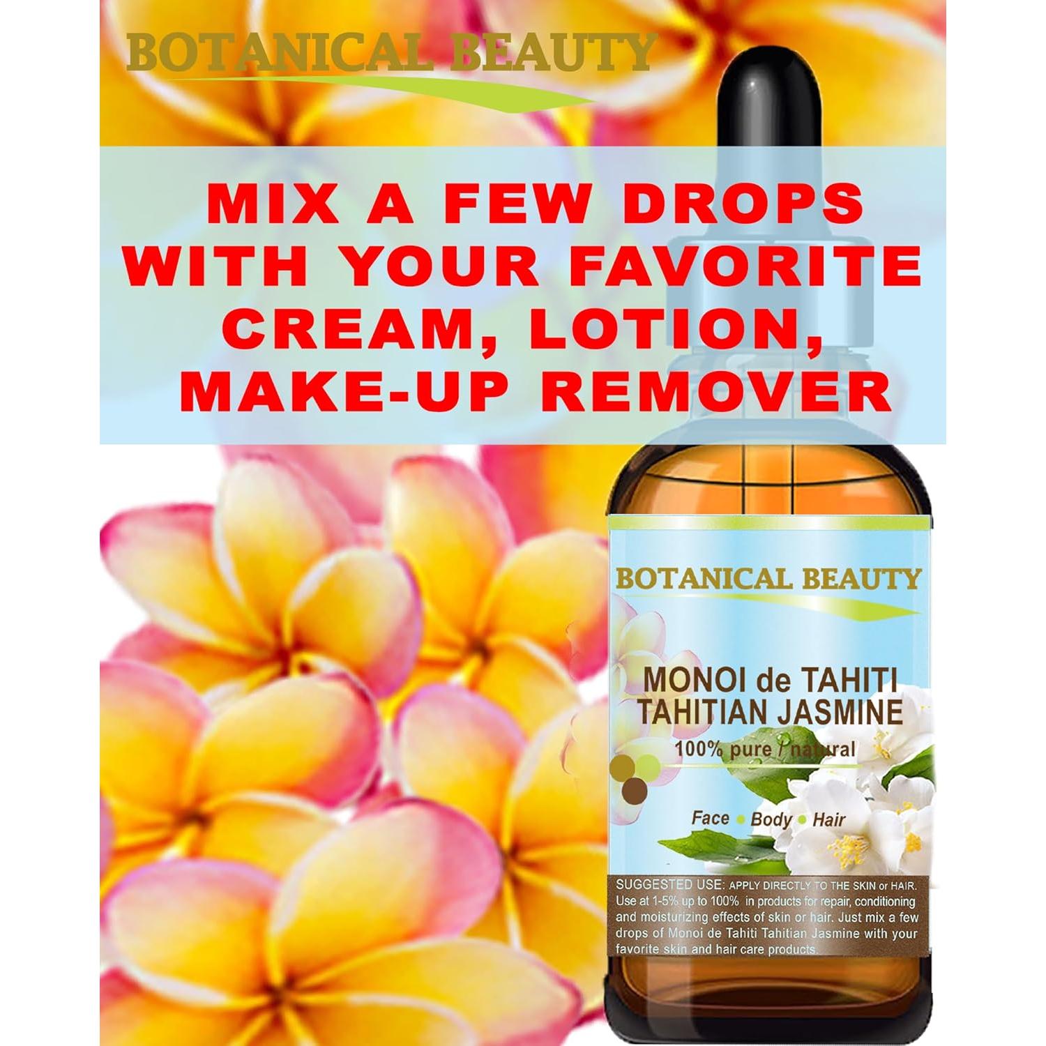 Aceite Monoi de Tahiti Jazmín Tahitiano Belleza Botánica 30ml