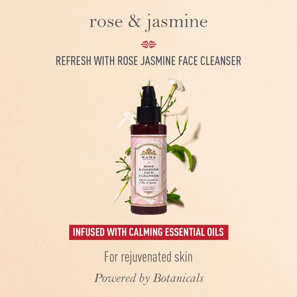 Limpiador Facial Kama Ayurveda Rosa y Jazmín 100ml