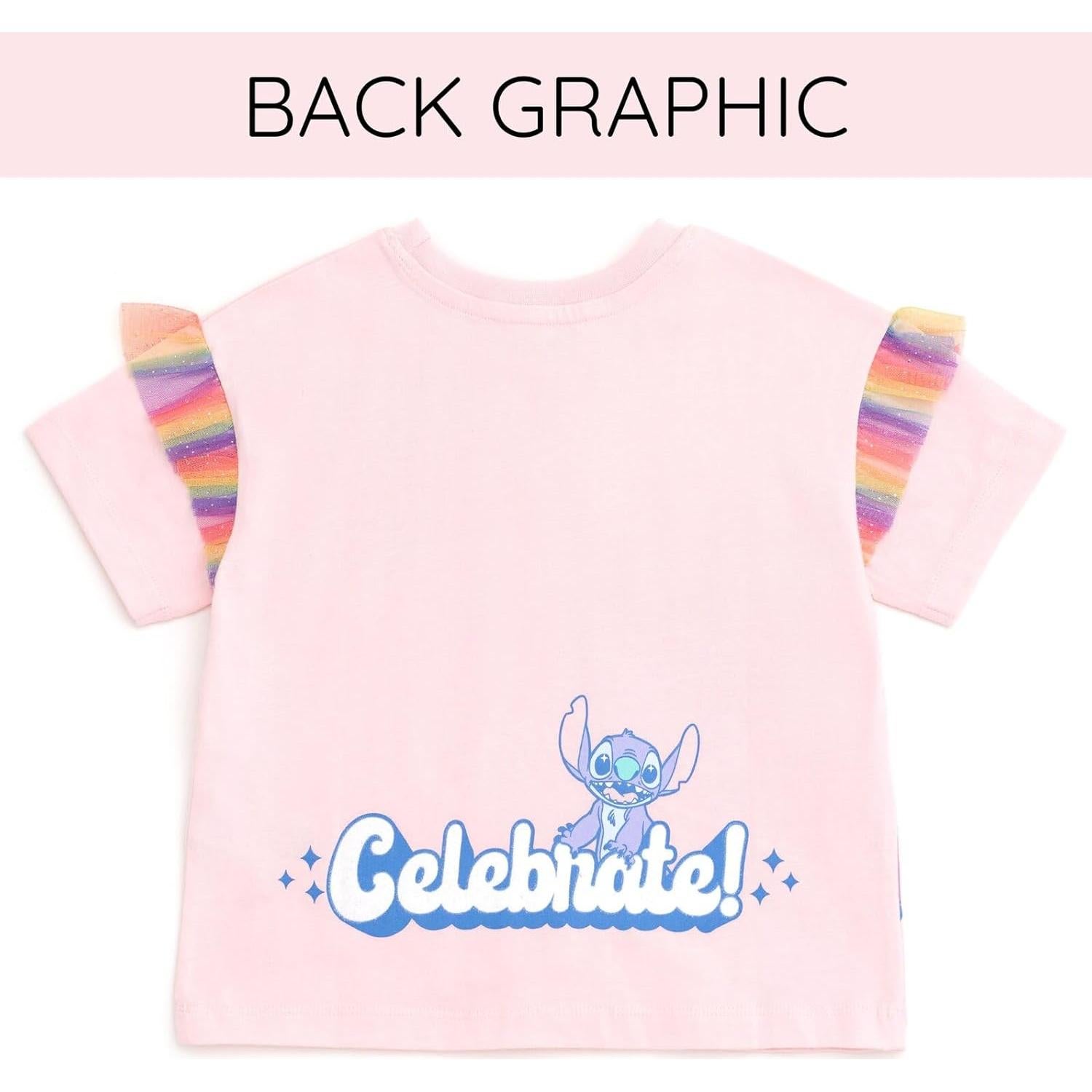 Camiseta Cumpleaños Disney Junior Niñas Talla 2T a 16