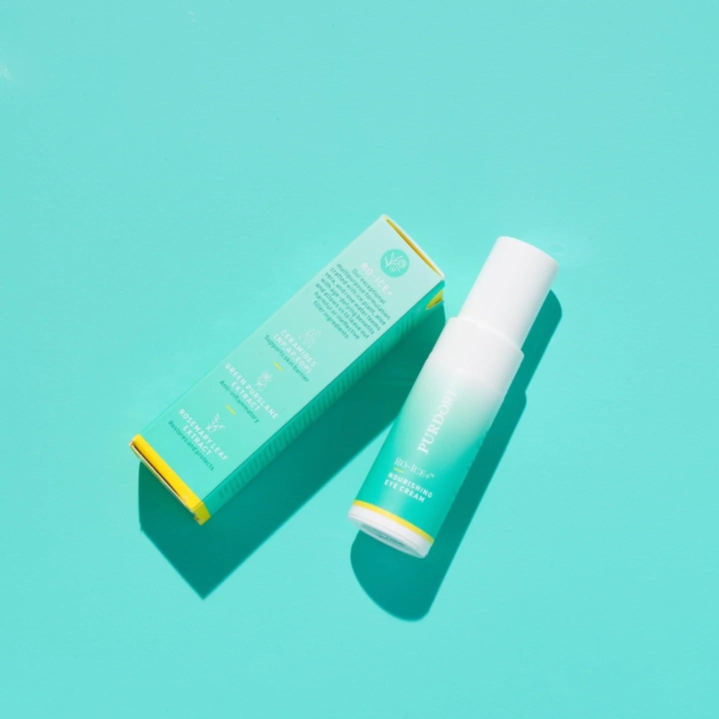 Crema para Ojos Nutritiva Purdori 14.79 ml - Antiarrugas y Ojeras