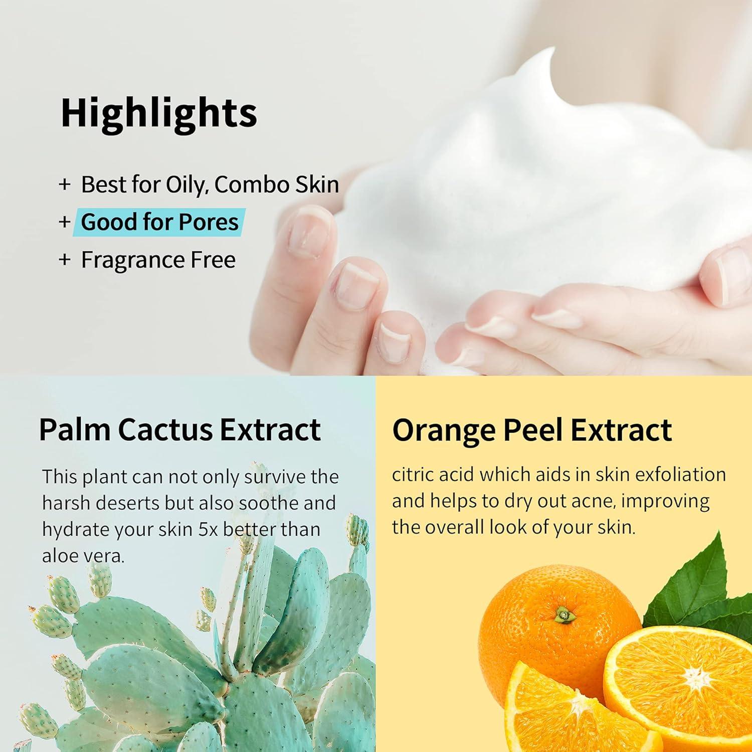 Limpiador Espumoso Vegano YADAH 150ml - Hidratante y Calmante