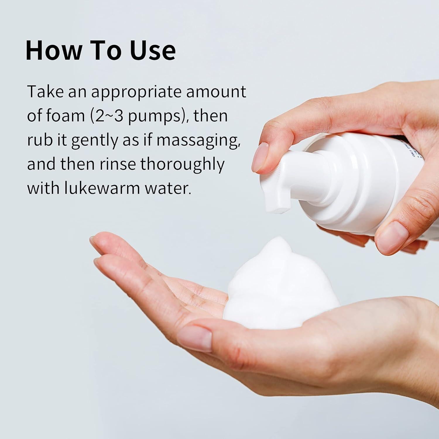 Limpiador Espumoso Vegano YADAH 150ml - Hidratante y Calmante