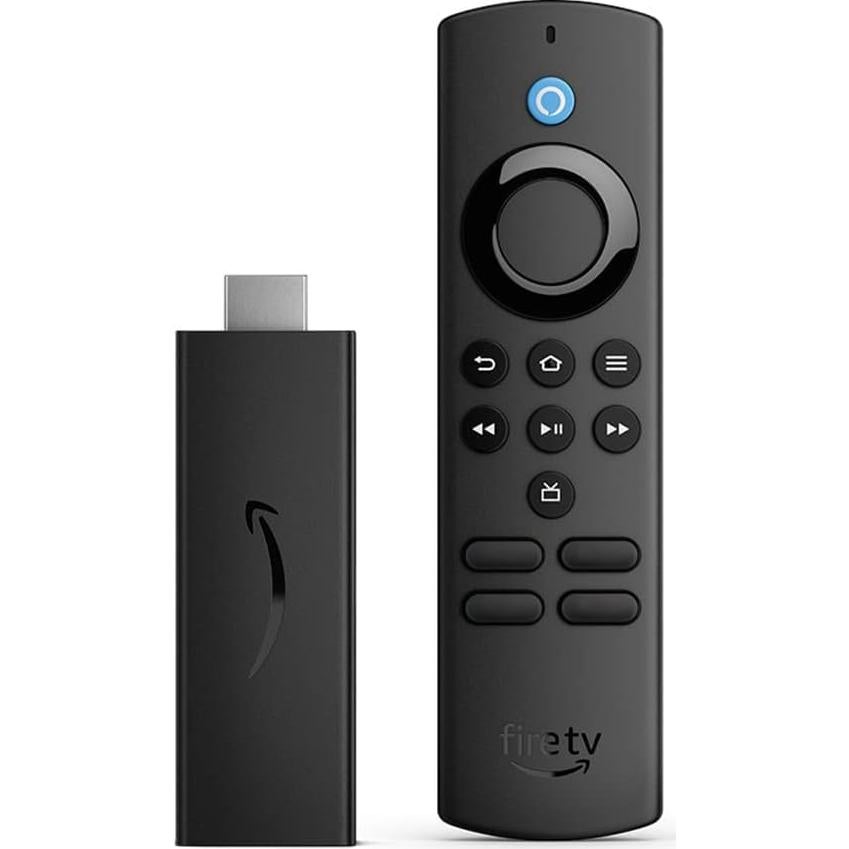 Amazon Fire TV Stick Lite, free and live TV, Alexa Voice Remote Lite, smart home controls, HD streaming