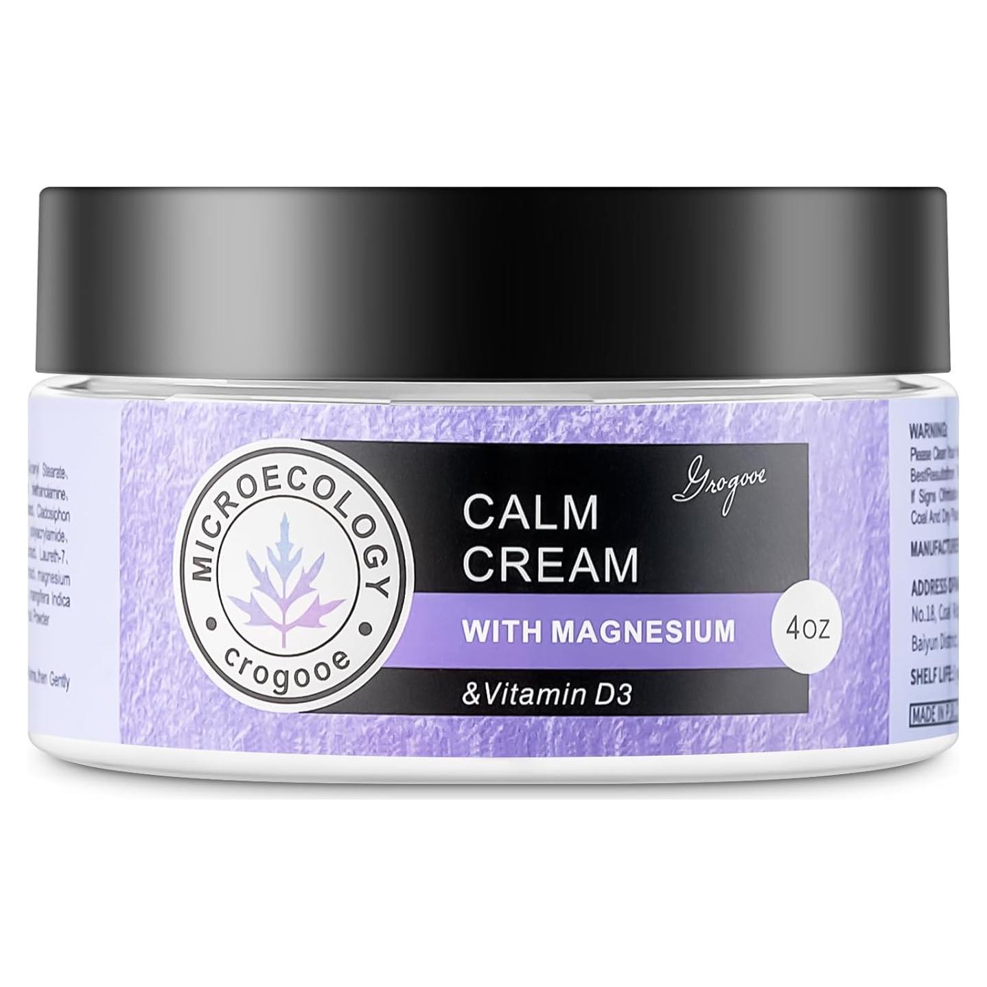 Crema Corporal Hidratante de Magnesio Crogooe 140 g - Lavanda