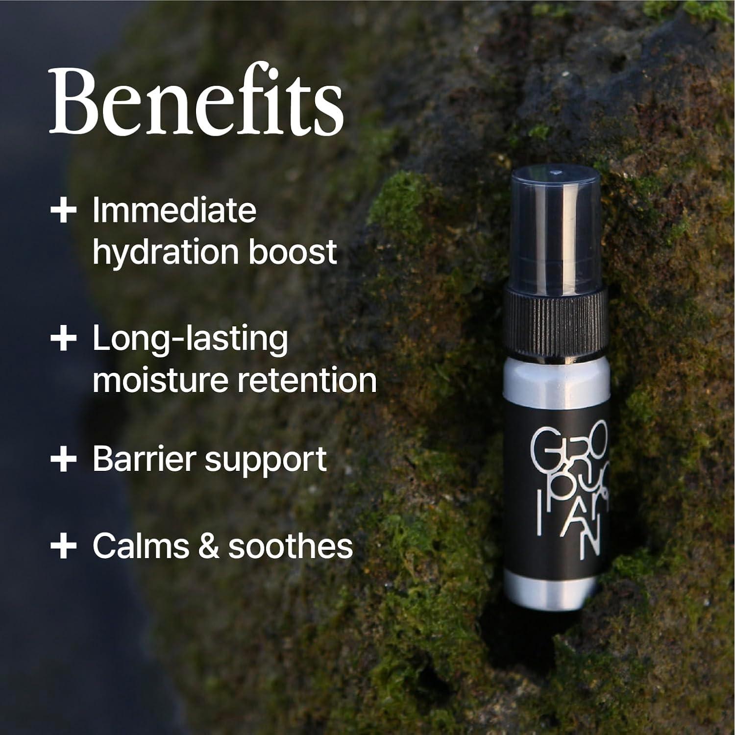 Spray Facial Hidratante Groundplan 20 ml - Multiusos Natural