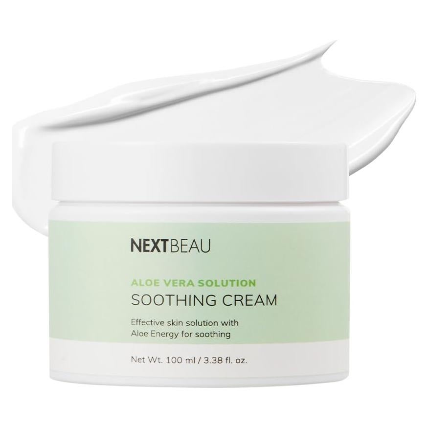 Crema Calmante de Aloe Vera 310ml - Hidratante Facial Hipoalergénica