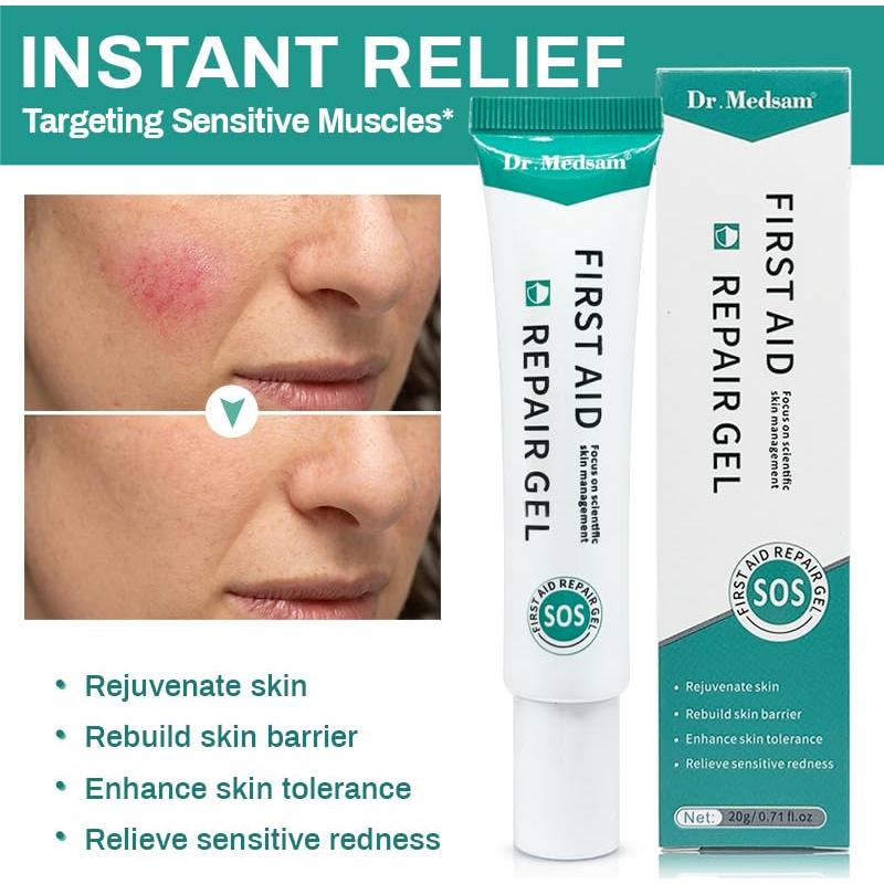 Gel Reparador Hidrogel Dr.Medsam 20g para Quemaduras Solares