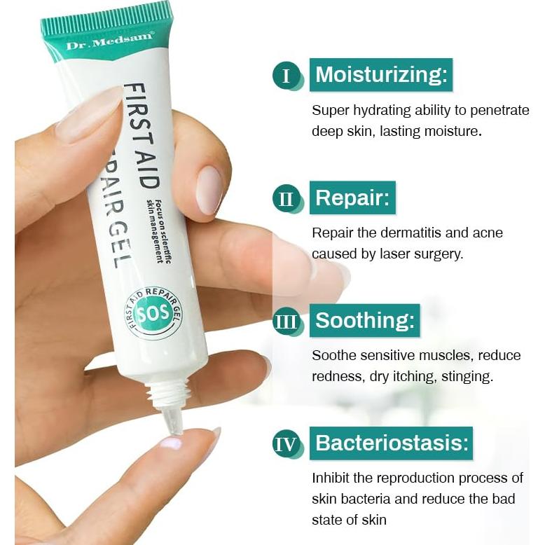 Gel Reparador Hidrogel Dr.Medsam 20g para Quemaduras Solares