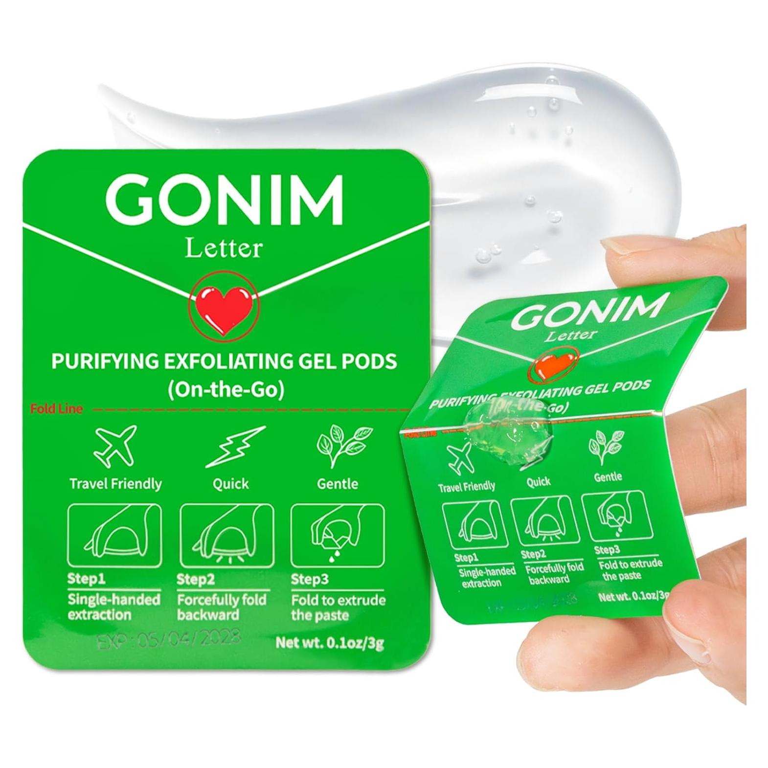 Gel Exfoliante Suave GONIM 15 Unidades 2.83 g Piel Sensible