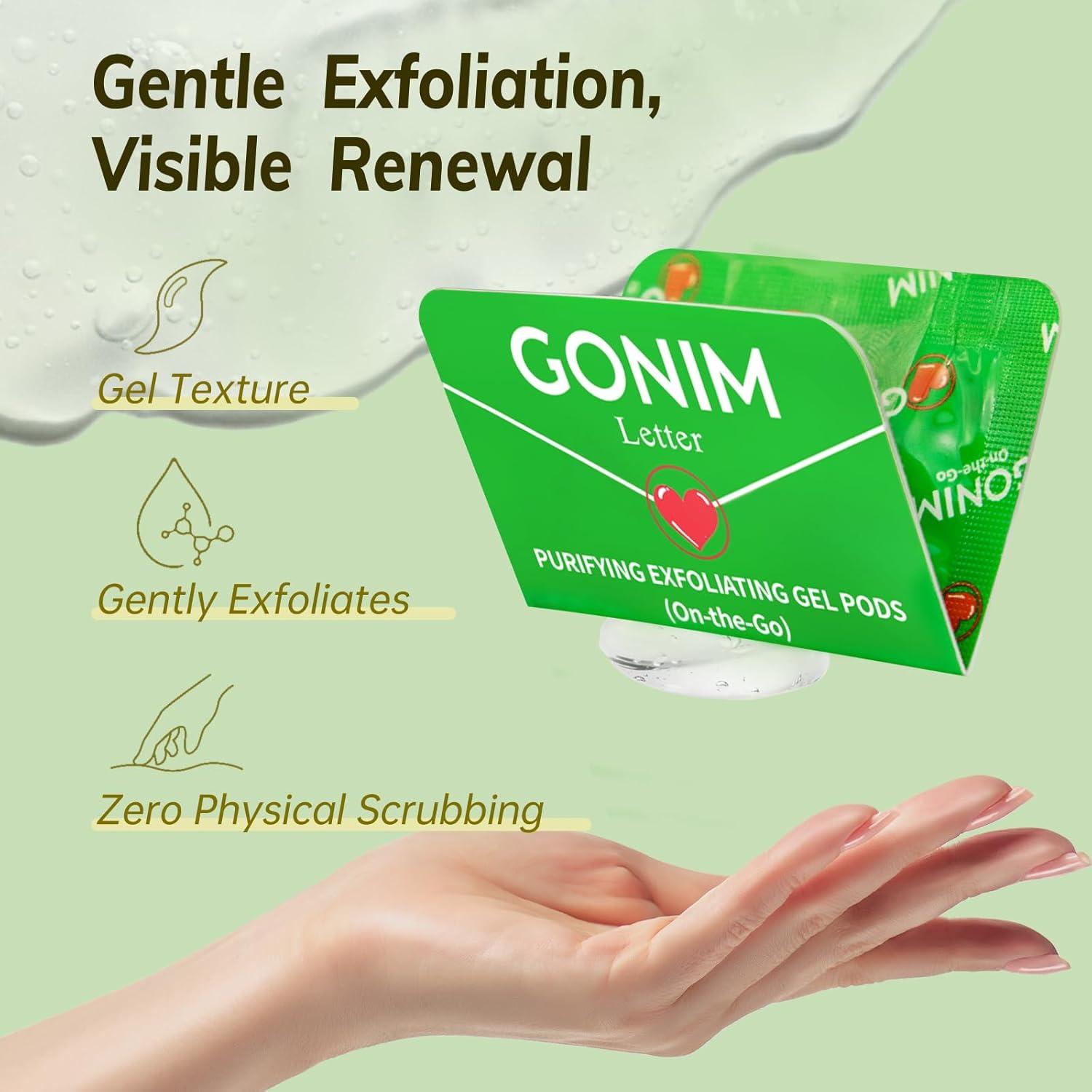 Gel Exfoliante Suave GONIM 15 Unidades 2.83 g Piel Sensible