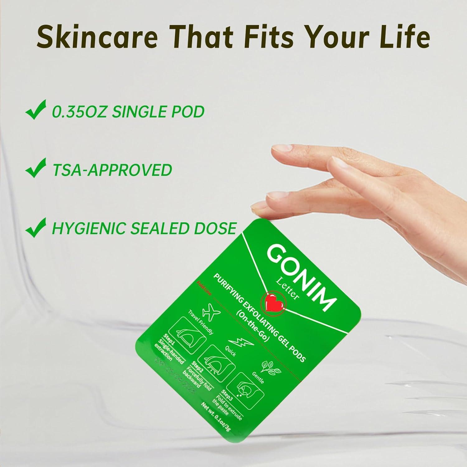 Gel Exfoliante Suave GONIM 15 Unidades 2.83 g Piel Sensible