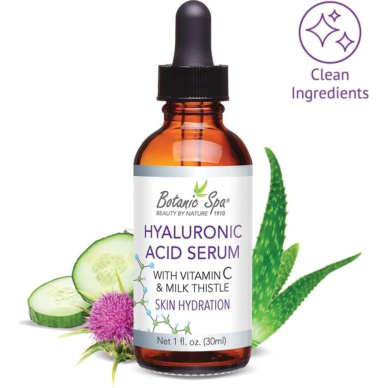 Suero de Ácido Hialurónico Botanic Choice 30 ml - Hidratante con Vitamina C