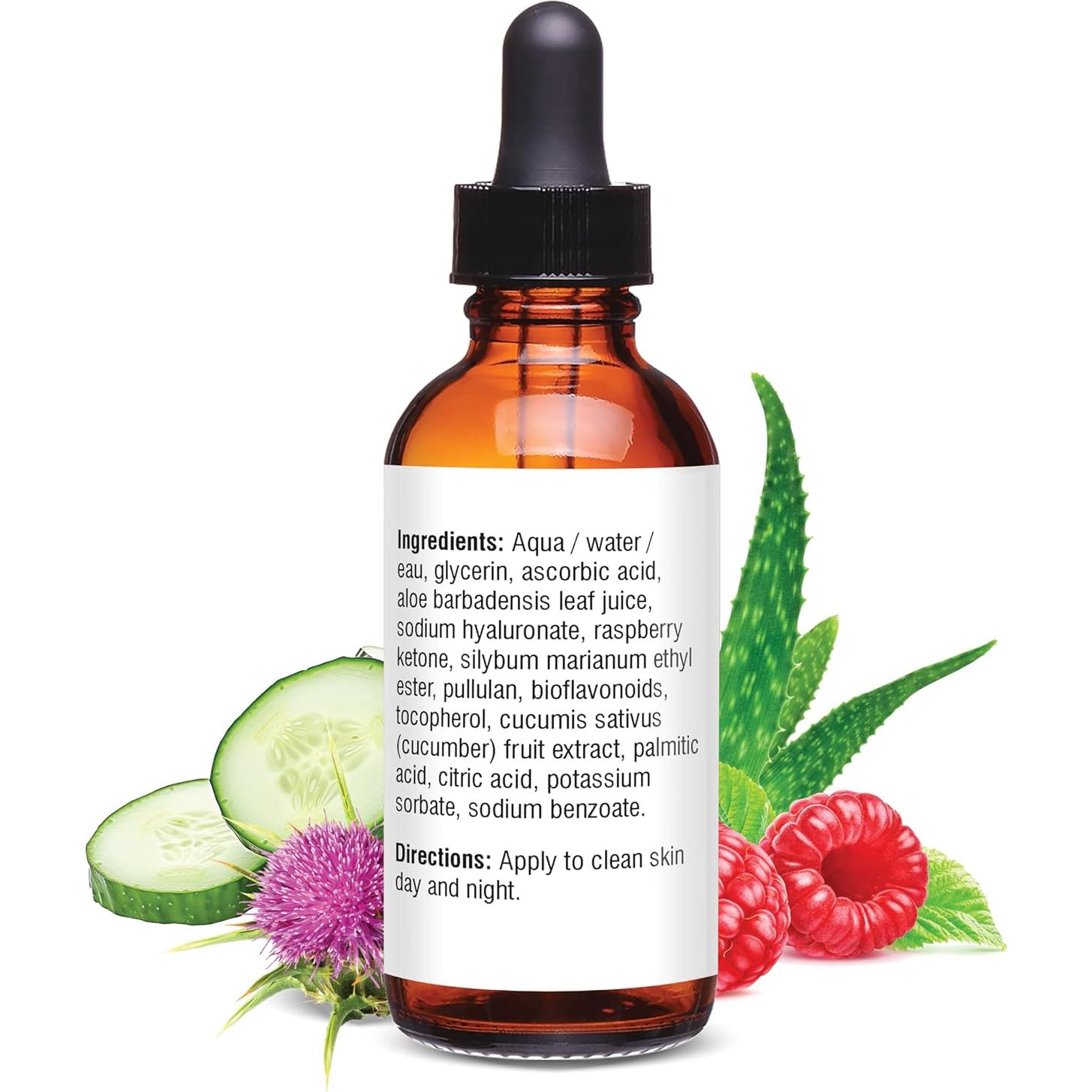 Suero de Ácido Hialurónico Botanic Choice 30 ml - Hidratante con Vitamina C