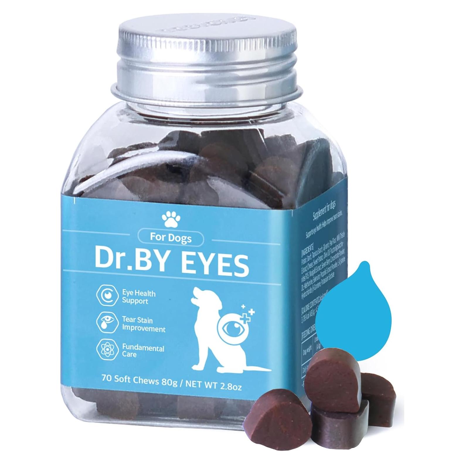 Suplemento Antioxidante para Ojos de Perro Dr.by Eyes Care 70 Chews