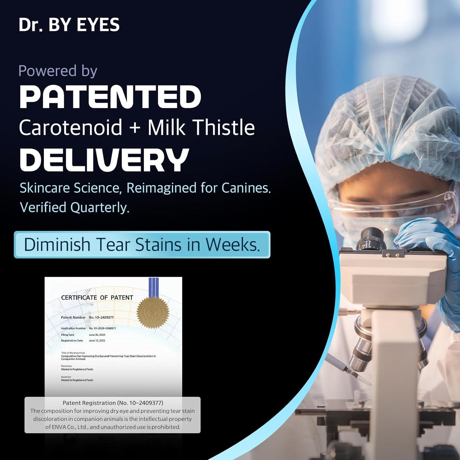 Suplemento Antioxidante para Ojos de Perro Dr.by Eyes Care 70 Chews