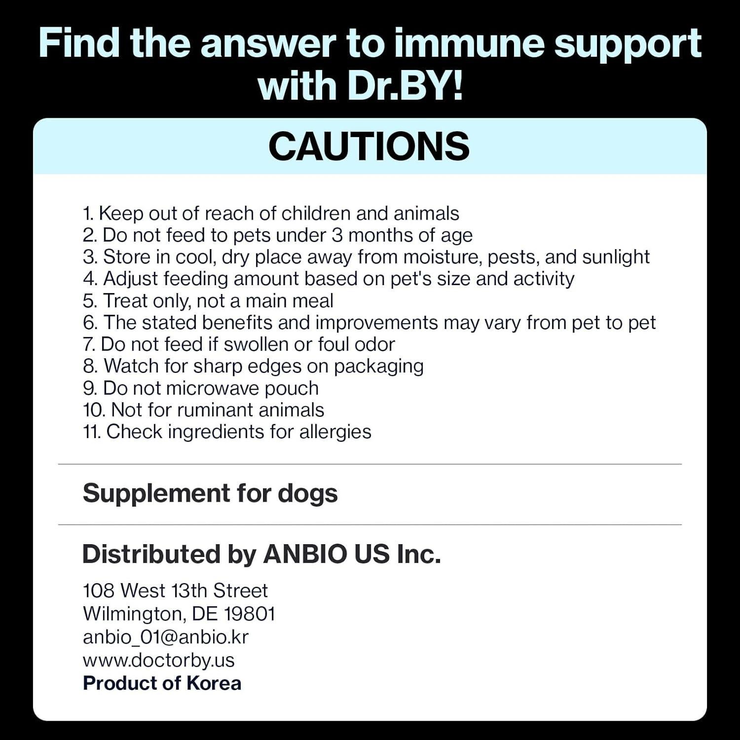 Suplemento Antioxidante para Ojos de Perro Dr.by Eyes Care 70 Chews