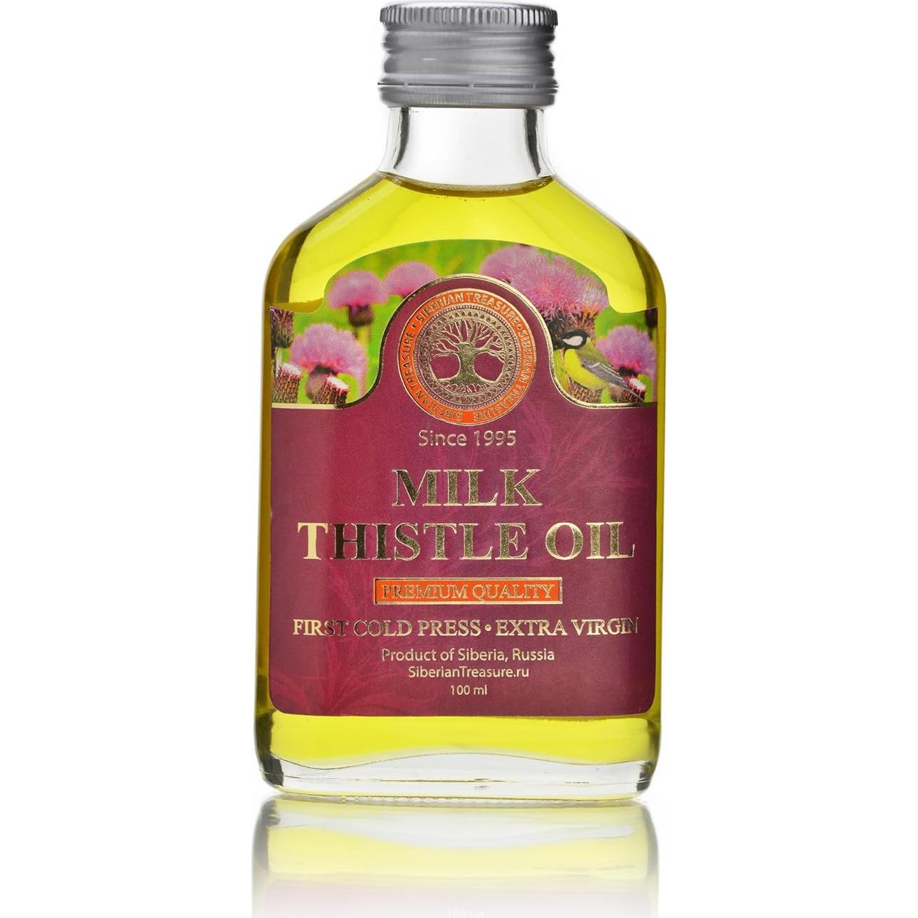 Aceite de Cardo Mariano Tesoro Siberiano 100 ml Extra Virgen