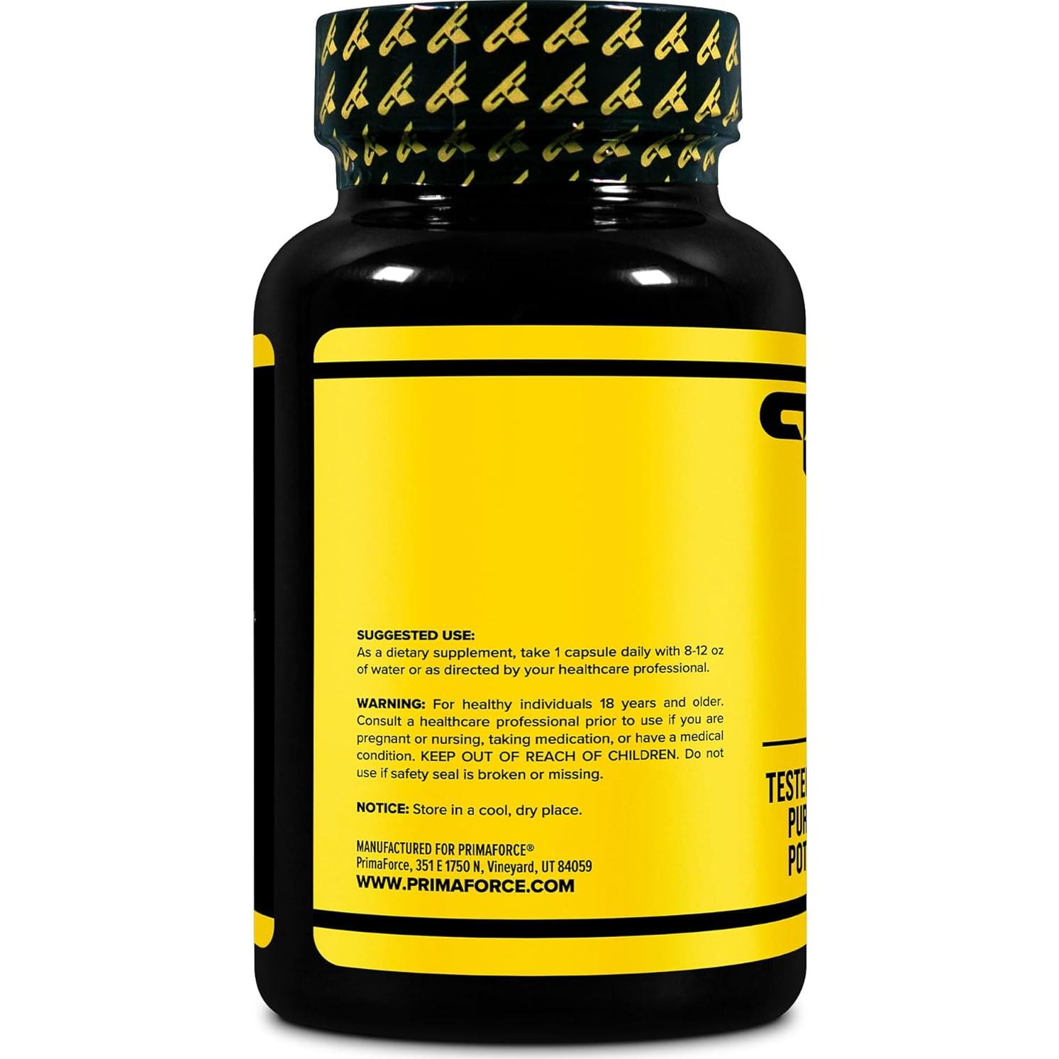 Suplemento Dietético Cardo Mariano PrimaForce 180 Cápsulas 1000mg