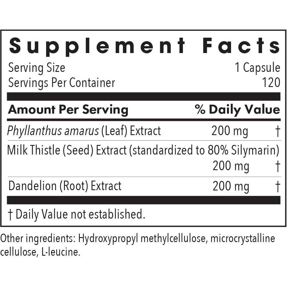 Suplemento Cardo Mariano Plus Allergy Research - 120 Cápsulas