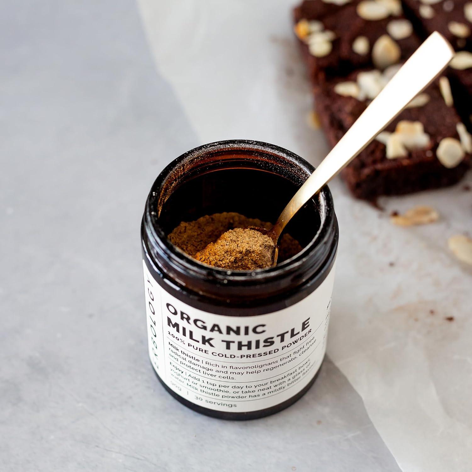 Polvo de Cardo Mariano Orgánico Erbology 90.7 g - 30 Porciones