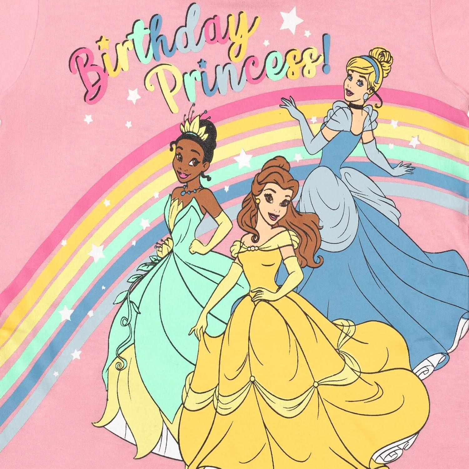 Camiseta Cumpleaños Disney Junior Niñas Talla 2T a 16