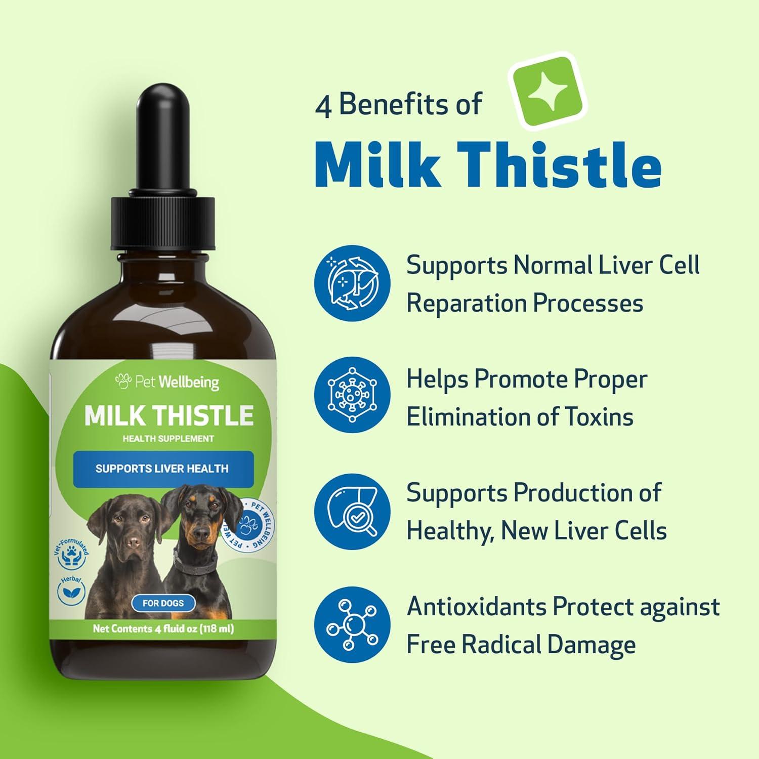 Cardo Mariano Pet Wellbeing 118 ml - Suplemento Hepático Orgánico