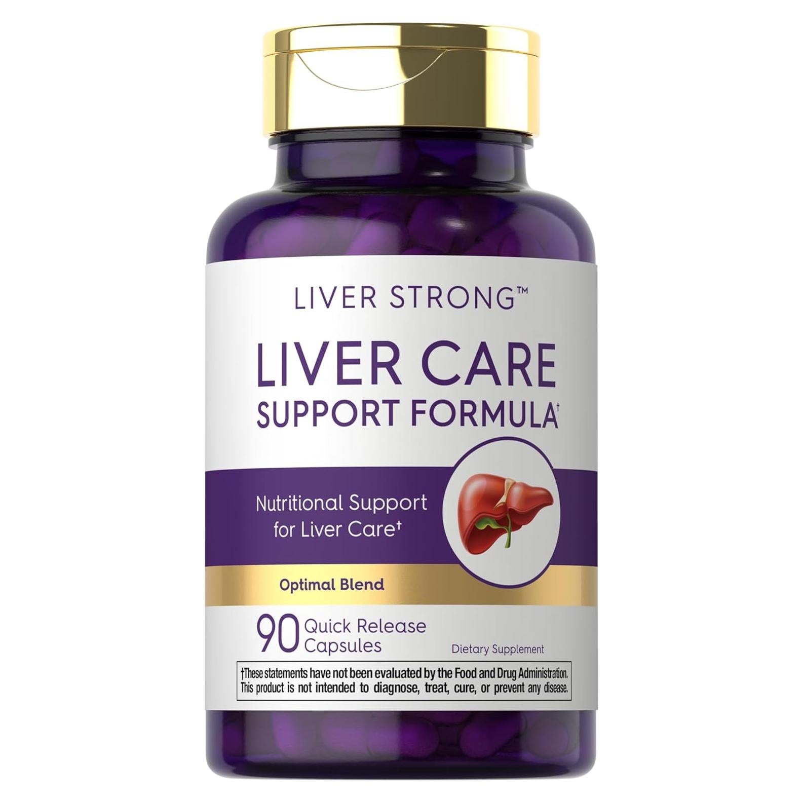 Suplemento Hepático Carlyle | 90 Cápsulas | Sin Gluten y OGM