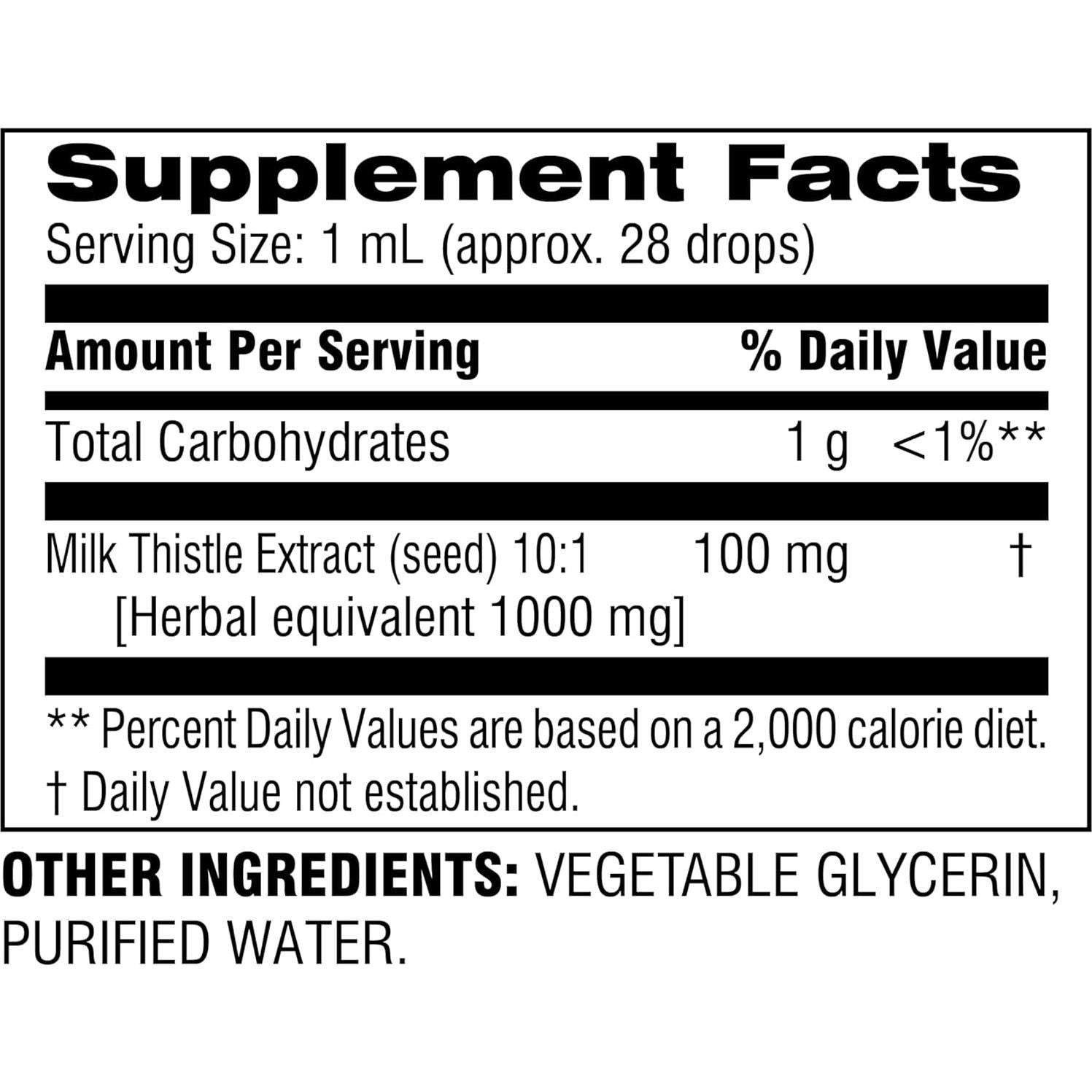 Extracto Líquido de Cardo Mariano Botanic Choice 29.57 ml