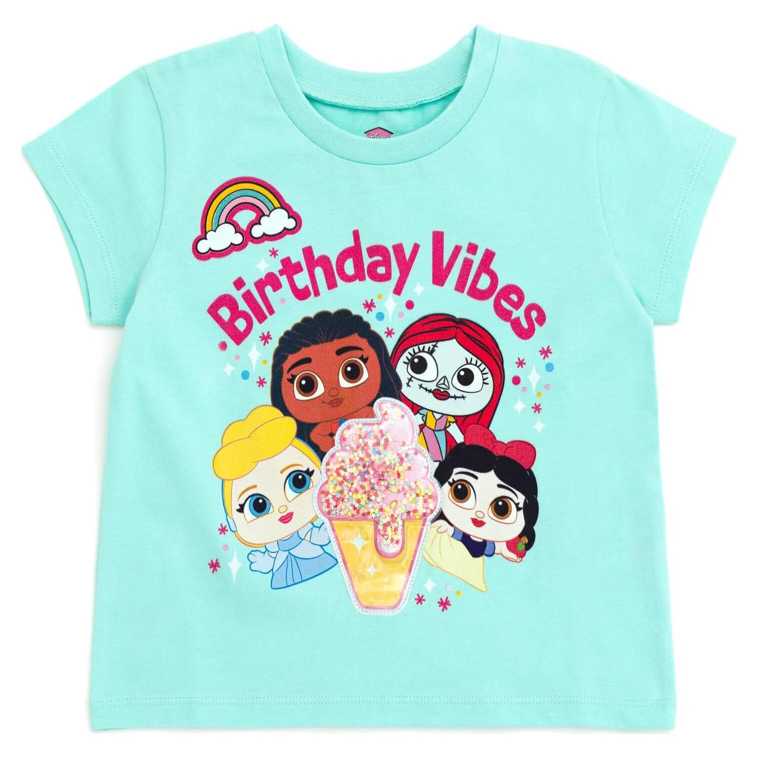 Camiseta Cumpleaños Disney Junior Niñas Talla 2T a 14-16