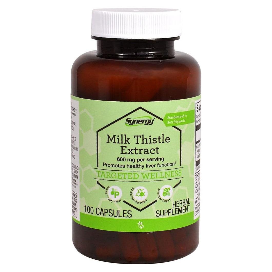 Extracto de Cardo Mariano Vitacost 600 mg - 100 Cápsulas