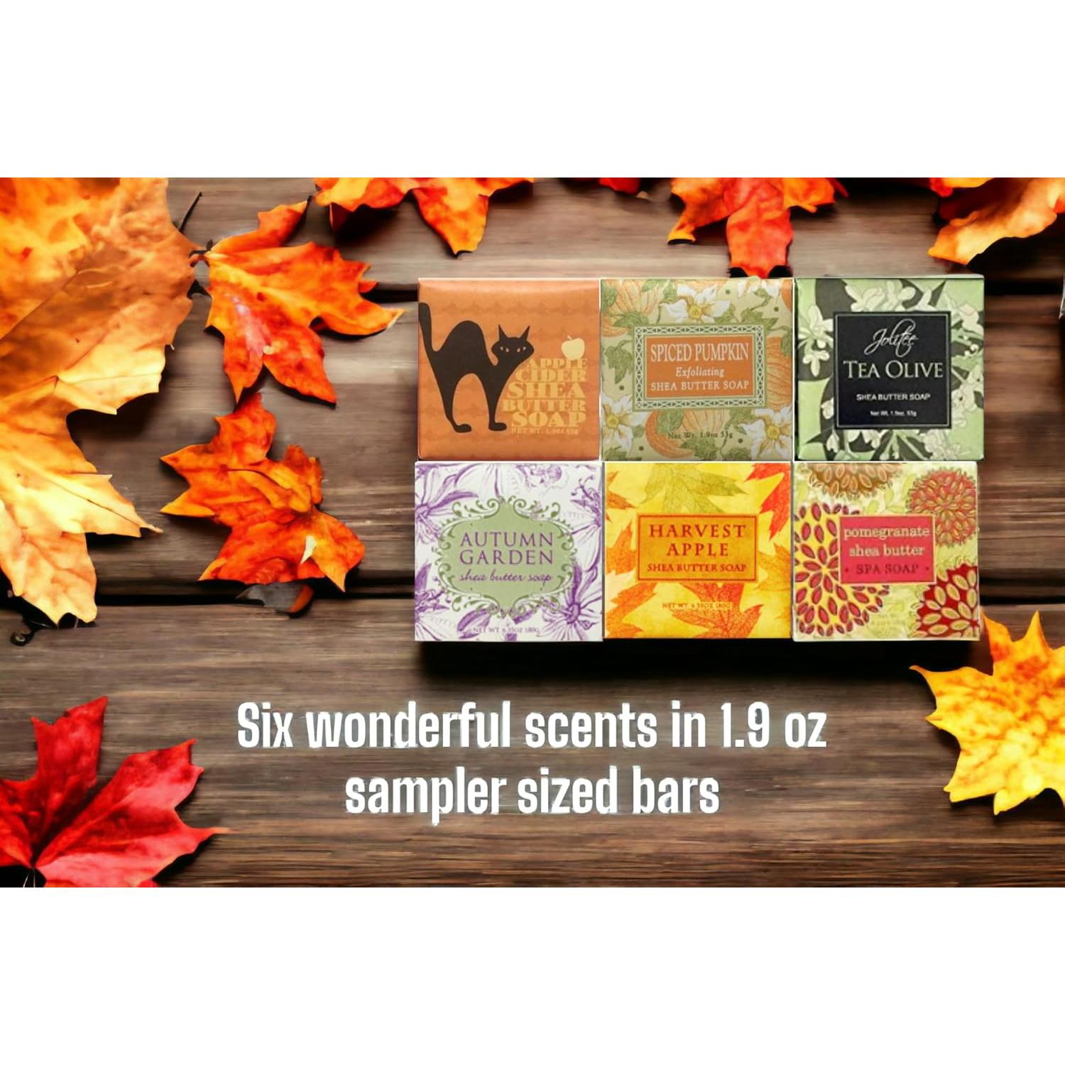 Juego de Jabón de Manteca de Karité Floral Greenwich Bay - 6 Piezas 53g