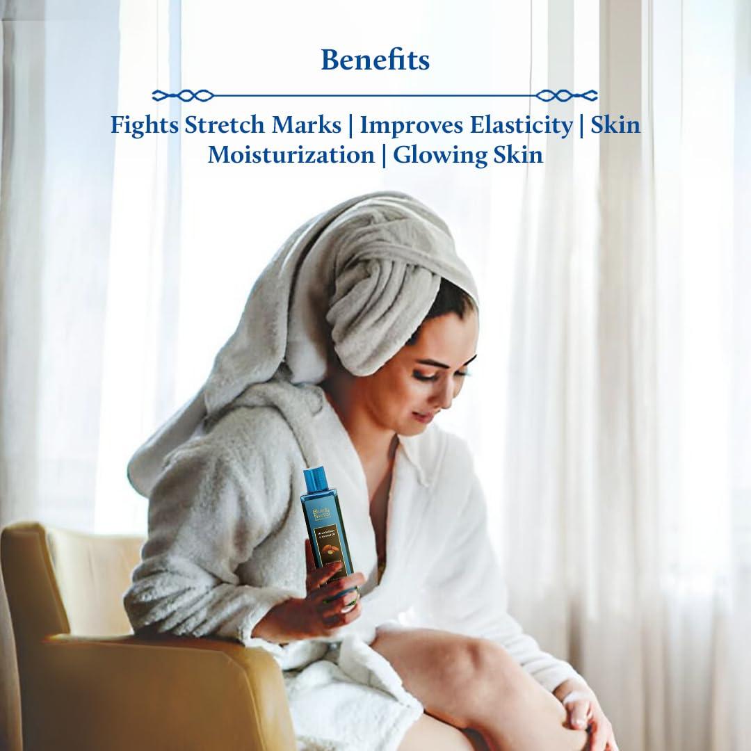 Aceite Corporal Reafirmante Niraa Azafrán y Almendra 200 ml